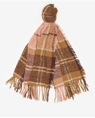 TARTAN BOUCLE SCARF