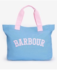 BARBOUR LOGO HOLIDAY TOTE BAG