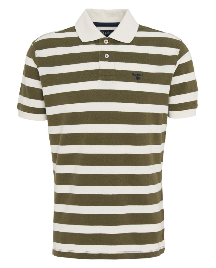 BARBOUR STRIPE SPORTS POLO