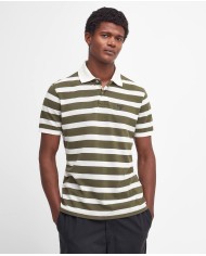 BARBOUR STRIPE SPORTS POLO